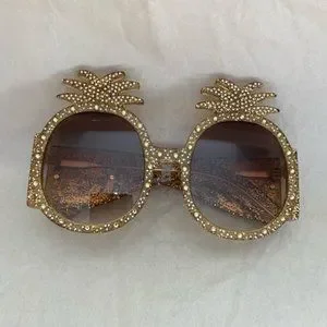 Gucci | Accessories | Gucci 53mm Embellished Pineapple Round 